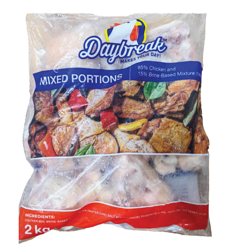 Daybreak Mixed Chicken IQF Portions 2kg