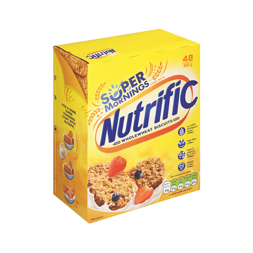 Nutrific Wholewheat Biscuit Cereal 900g