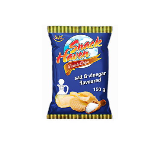 Snack Haven Salt & Vinegar Flavour Chips 125g