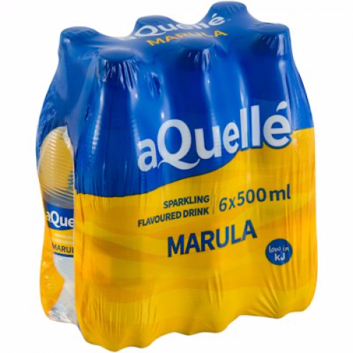 aQuellé Marula Flavoured Sparkling Water 6x500ml