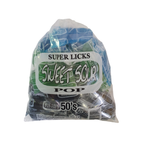 Super Licks Sweet & Sour Bompies 50's