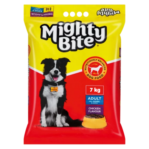 Mighty Bite Chicken Flavoured Adult Dog Food 7kg