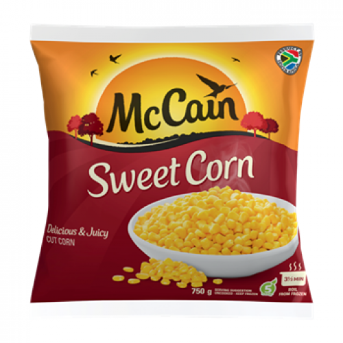 McCain Frozen Cut Sweet Corn 750g