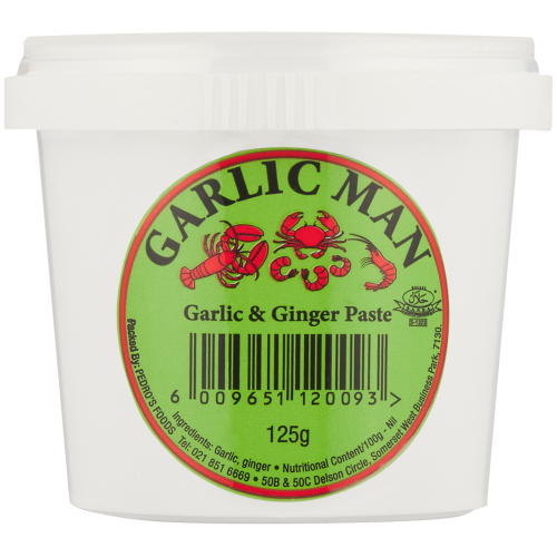 Garlic Man Garlic & Ginger Paste 125g