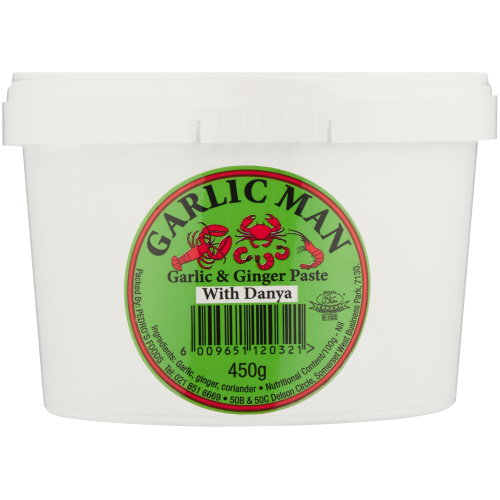 Garlic Man Garlic & Ginger With Dhannia 450g