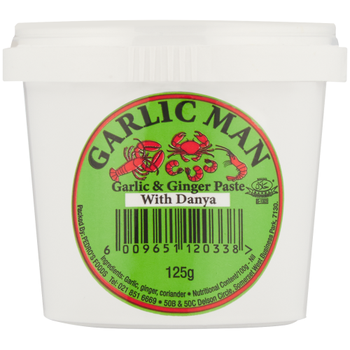 Garlic Man Garlic & Ginger With Dhannia 125g