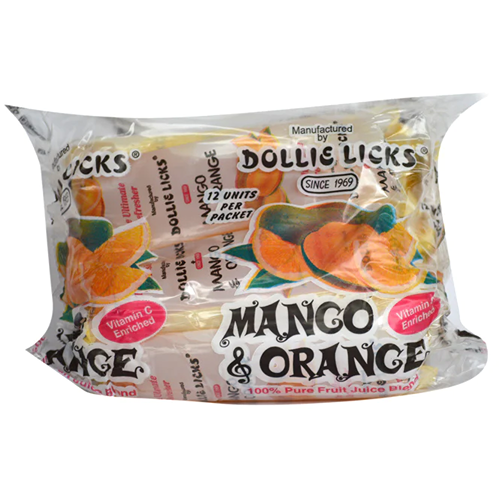 Dollie Licks Mango & Orange Bompies 12's