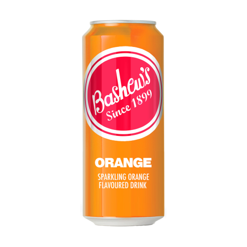 Bashew's Can Orange Sparkling Flavoured Drink 6x300ml