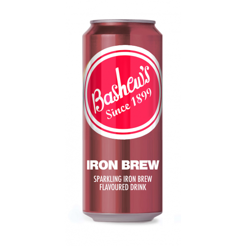 Bashew's Can Iron Brew Sparkling Flavoured Drink 6x300ml