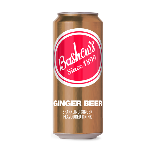 Bashew's Can Ginger Beer Sparkling Flavoured Drink 6x300ml