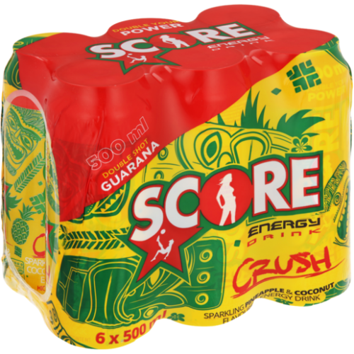 Score Energy Drink Crush Pine 6x500ml