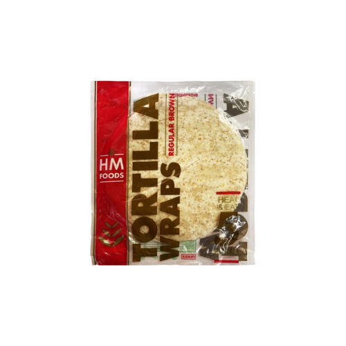 HM Brown Tortilla Wraps Regular 5s