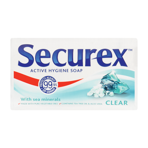 Securex Hygiene Soap Clear 4x175g