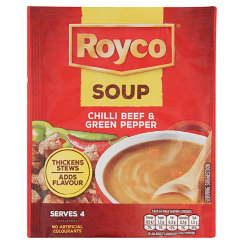 Royco Soup Chilli Beef & Green Pepper 45g