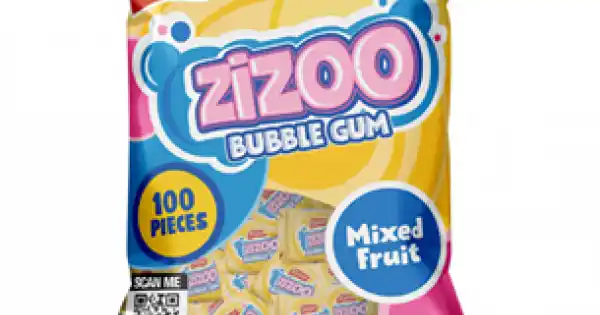 Richester Zizoo Bubble Gum Mixed Fruit 100's