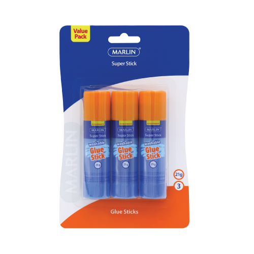 Marlin Glue Stick 21g 3's