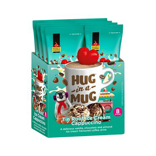 Hug in A Mug Tin Roof Cappuccino 8x24g