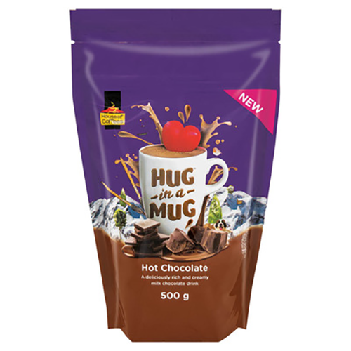 Hug in A Mug Coffee Hot Chocolate Pouch 500g