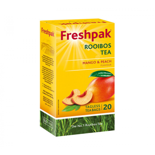 Freshpak Rooibos Teabags Mango & Peach 20's