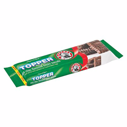 Bakers Topper Choc Mint Biscuits 125g