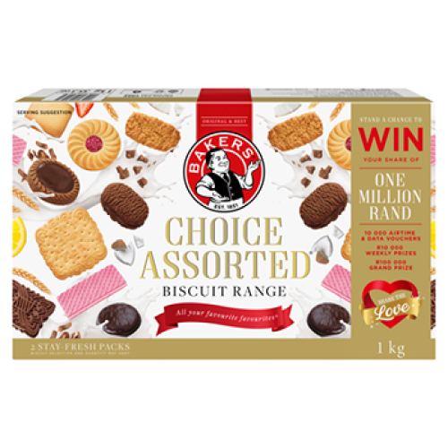 Bakers Choice Assorted Biscuits 1kg