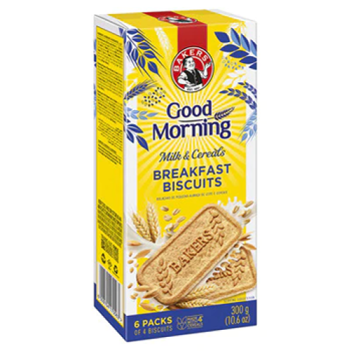 Bakers Good Morning Milk & Cereals 300g