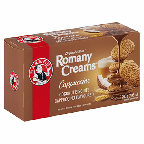 Bakers Romany Creams Cappuccino Biscuits 200g