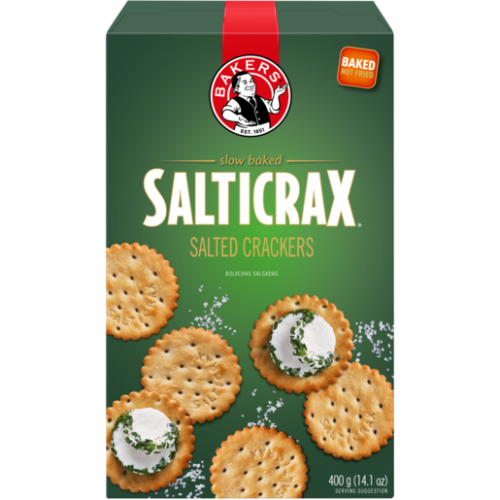 Bakers Salticrax Biscuits Salted 400g