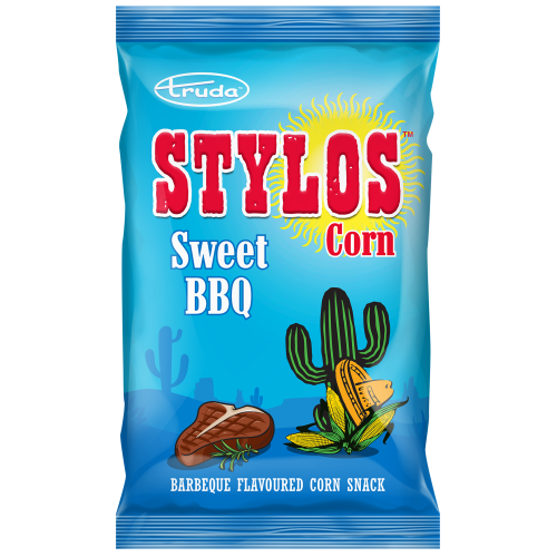 Truda Stylos Mexican Sweet BBQ 10x125g