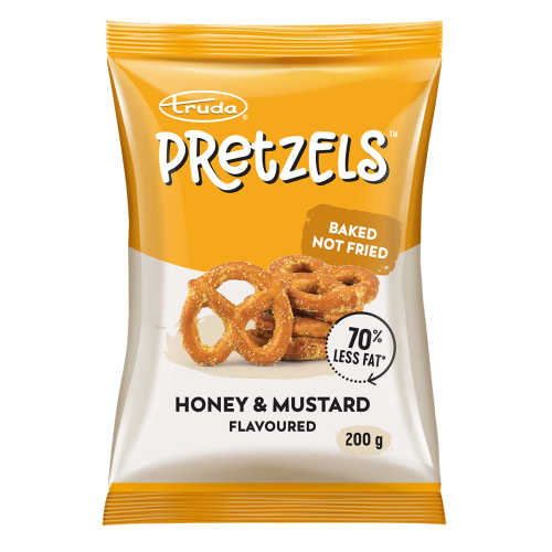 Truda Pretzels Honey & Mustard Flavoured 200g