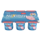 Danone Nutriday Smooth & Creamy Low Fat Strawberry Yoghurt 6x100g