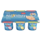 Danone Nutriday Low Fat Smooth Strawberry, Mixed Fruit & Banana Dairy Snack 6x100g