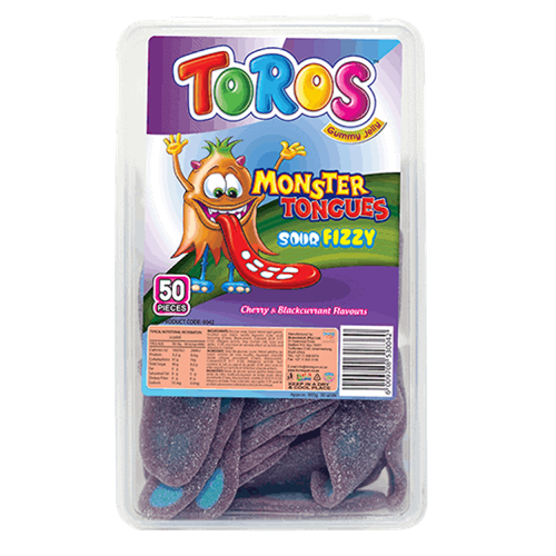 Toros Tub Monster Tongue Cherry & Blackcurrant 50's