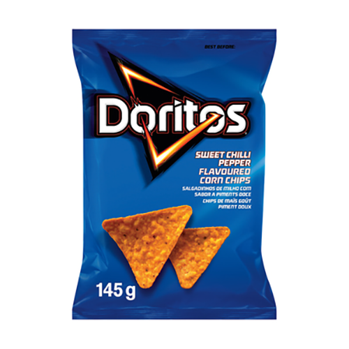 Doritos Sweet Chilli Pepper Corn Chips 145g