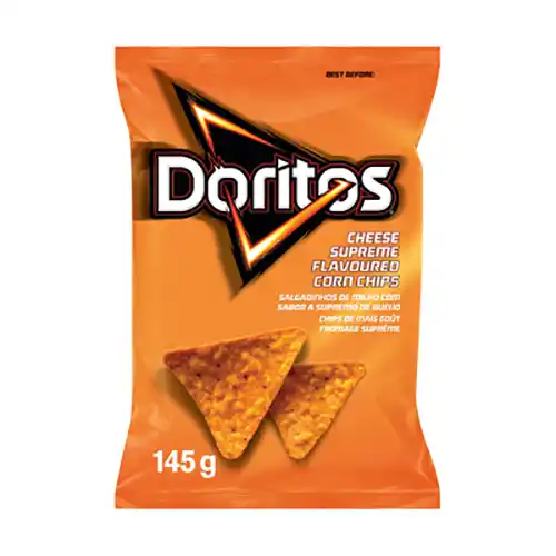 Doritos Supreme Cheese Corn Chips 145g