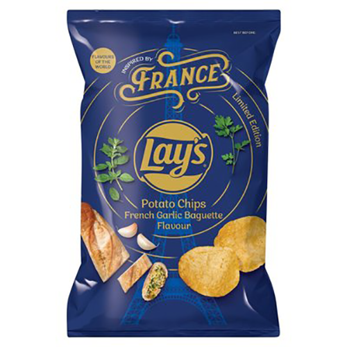 Lays Potato Chips French Garlic 120g