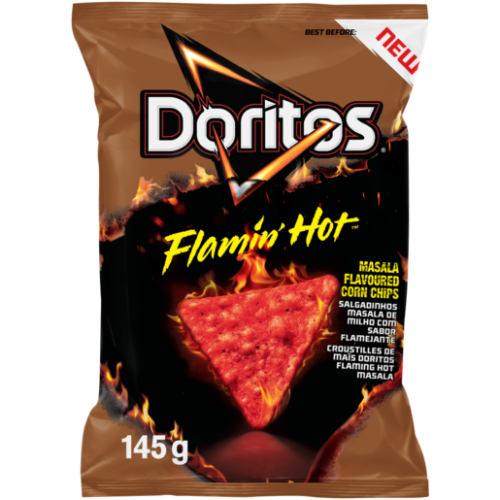 Doritos Flamin Hot Masala Corn Chips 145g