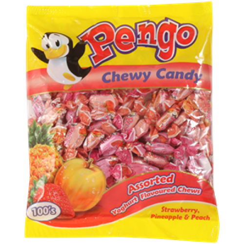 Pengo Assorted Yoghurt Chews 100's