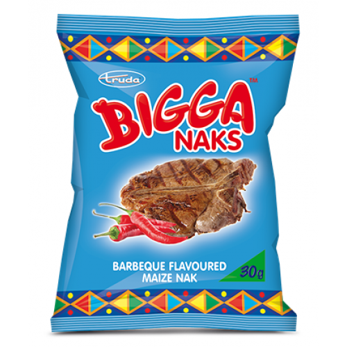 Bigga Naks BBQ Maize Naks 40x30g