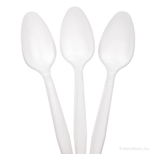 Plastic Dessert Spoons 250's