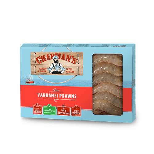 Chapman's Vannamei  Prawns 31/40 700g