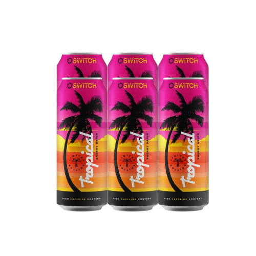 Switch Energy Drink Tropical 6x500ml