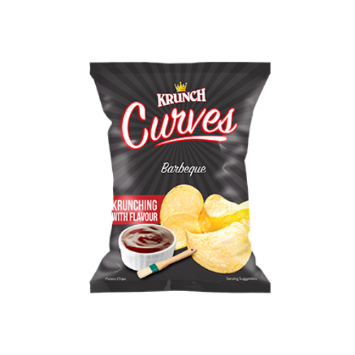 Krunch Curves Barbeque 125g