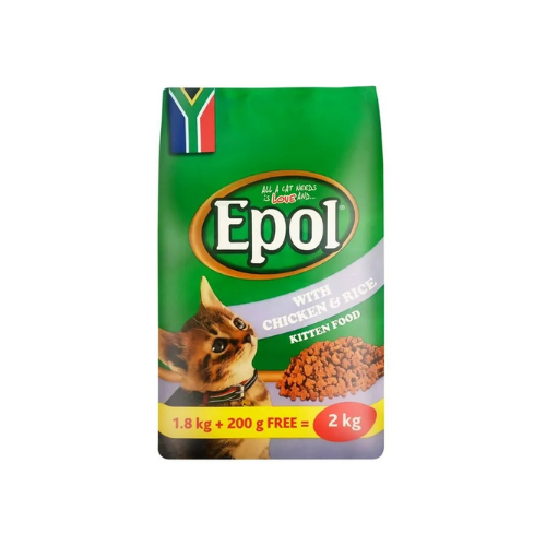Epol Dry Cat Food Chicken & Rice 2kg Epol Dry Cat Food Chicken & Rice 2kg