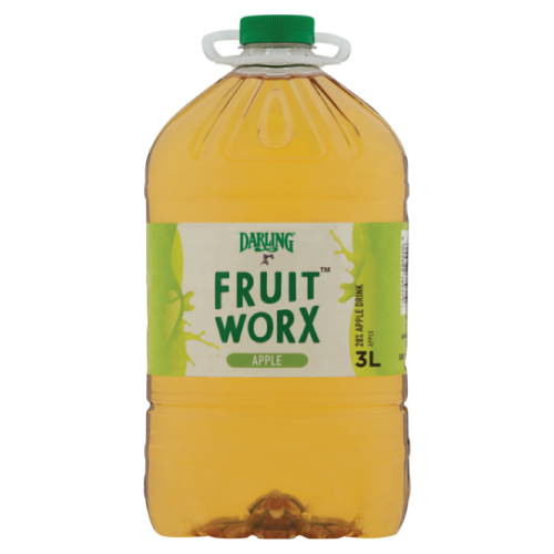 Darling Fruit Worx Apple Juice 3lt