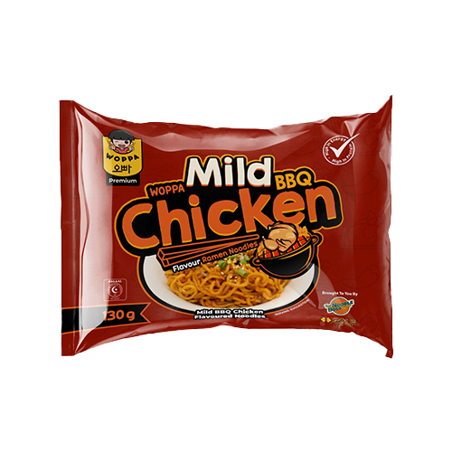 Woppa Noodles Mild BBQ Chicken Ramen 130g