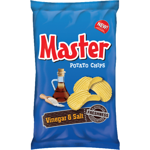 Master Potato Chips Salt & Vinegar 100g