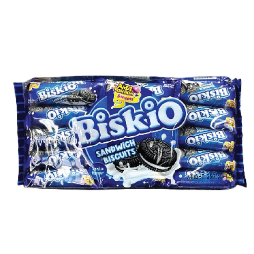Biskio Sandwich Biscuits 30'sx25g