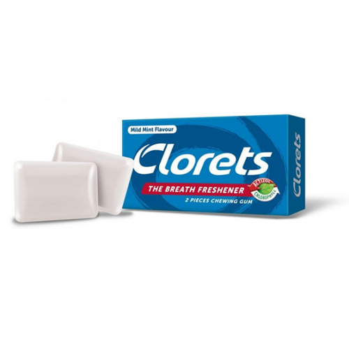 Clorets Bubble Gum Fresh Mint 56x2's