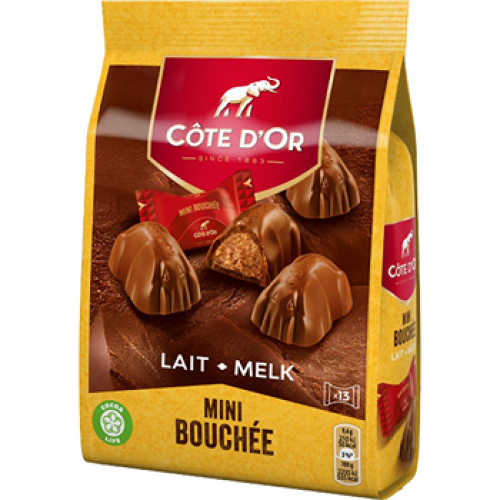 Cote d'Or Mini Bouchee Milk Chocolates Bag 122g